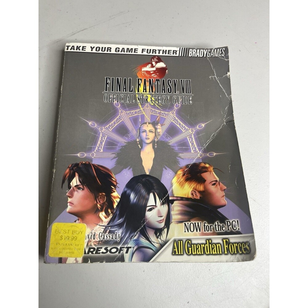 Final Fantasy VIII Official Strategy Guide BradyGames PC  1999